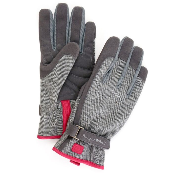 Burgon & Ball Love the Glove - Grey Tweed-Ladies Small/Medium (6.5 - 7)-1